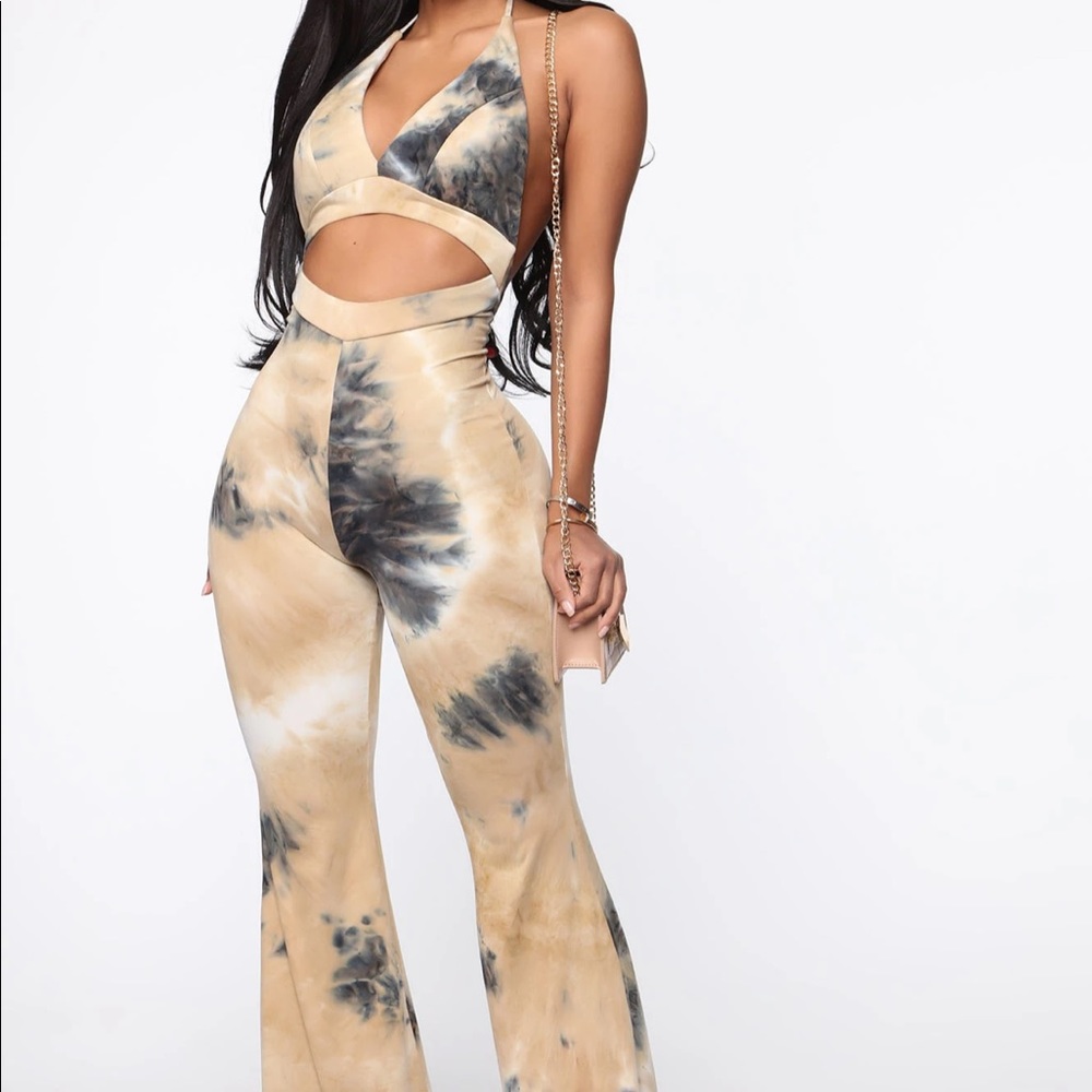 Lover in disguise tie dye romper
